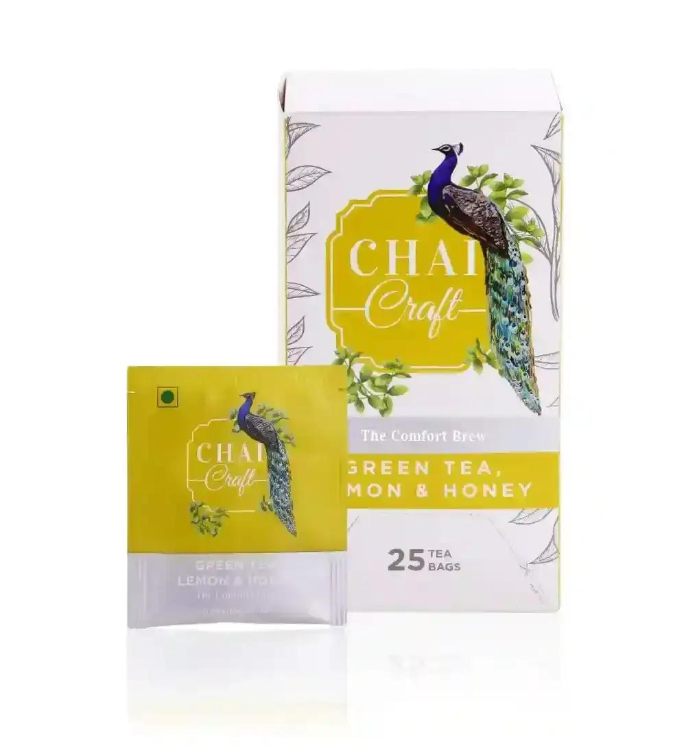 Lemon & Honey Green Tea Bags