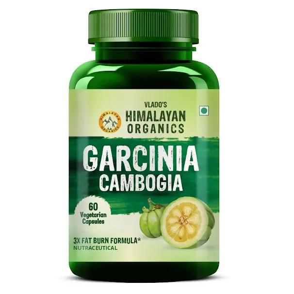 Vlado's Himalayan Organics Garcinia Cambogia Supplement for Weight Management - 60 Veg Capsules