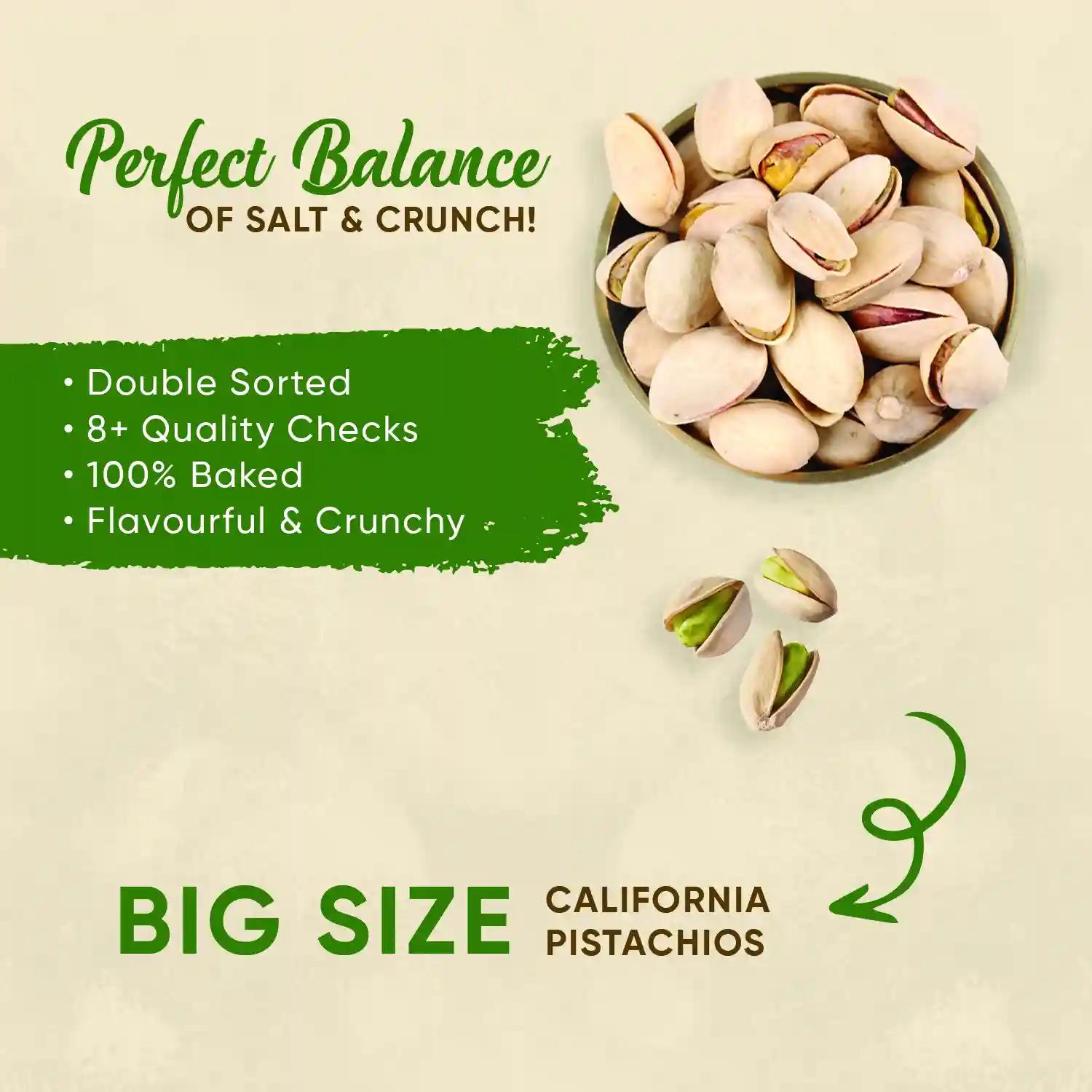 Pintola Roasted & Salted Pistachios In Shell 200g