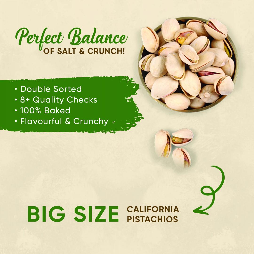 Pintola Roasted & Salted Pistachios In Shell 200g