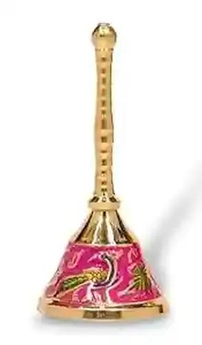 Pujahome Brass Hand Bell for Pooja Ghanti for Pooja Pooja Bells for Home Bell for House and Temple Prayers