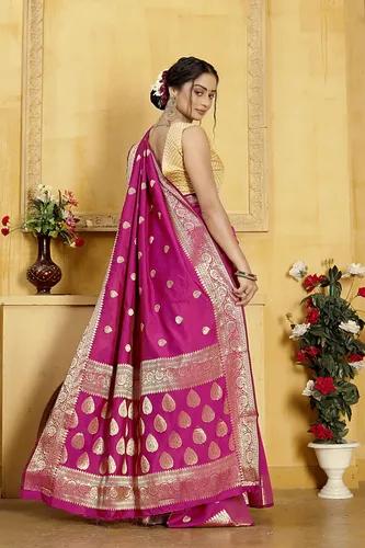 Banaras Soft Katan Silk Saree