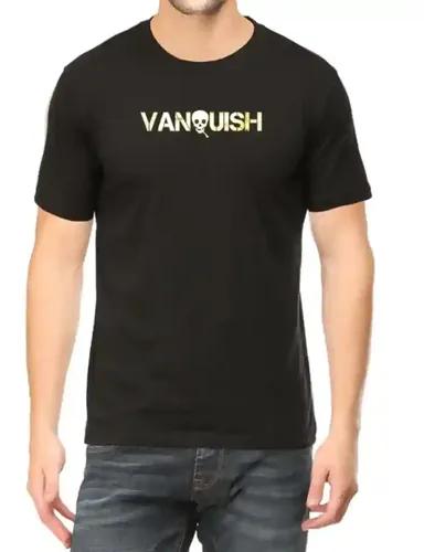 Vanquish - Men's regular fit Black t-shirt