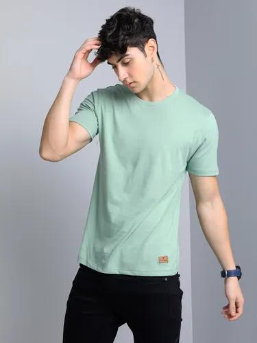 Green Plain T-Shirt