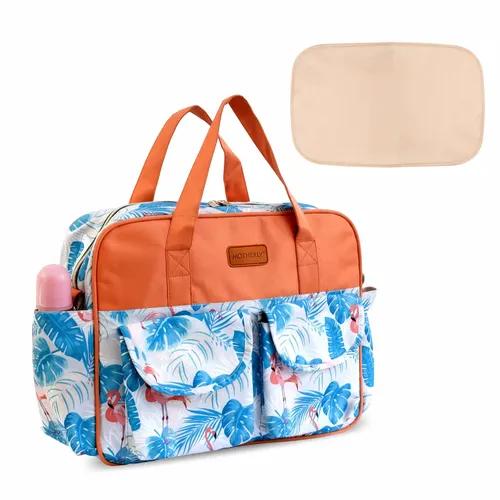 MOTHERLY Tote Diaper Bag for Mothers for Travel, Maternity Bag for Newborn Baby, Mother Travelling Bag, Multi Pocket Water Resistant Baby Bag, Hospital Bag for moms with Warranty and Offers