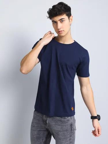 Navy Plain T-Shirt