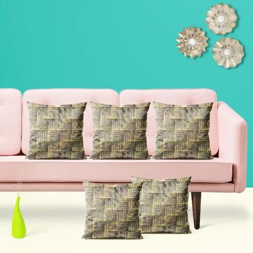 ArtzFolio Tiled Art D4 | Decorative Cushion Cover for Bedroom & Living Room