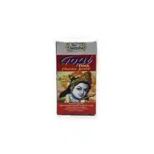 ALODIE- Chandan Tilak Stick | Gopi Chandan Original | Chandan Mitti Guru | Sandalwood Sticks | Darshan Chandan Tika | Tilok Matti | Chandan Tika for Forehead (50 Grams, White)