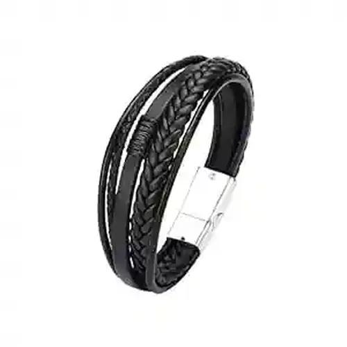 MENS LEATHER BRACELET