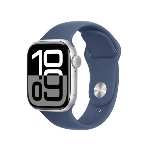 Apple Watch Series 10 [GPS + Cellular 42 mm] Smartwatch with Fitness Tracker, ECG App, Always-On Retina Display, Water Resistant