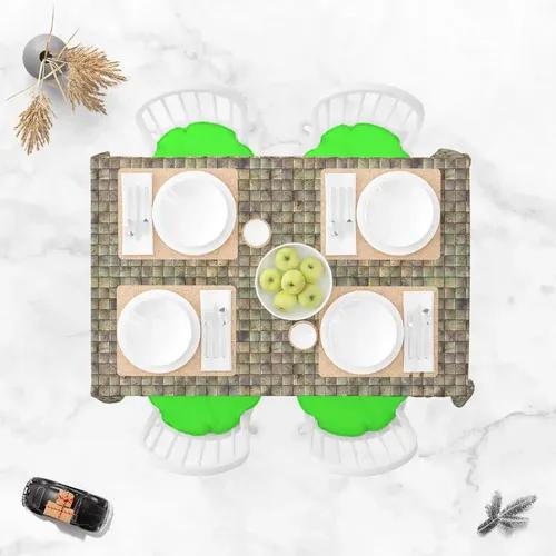 ArtzFolio Tiled Art D3 | Table Cloth Cover for Dining & Center Table