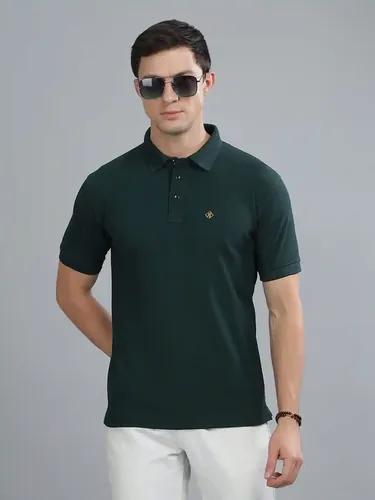 Olive Dry Fit Polo T-Shirt