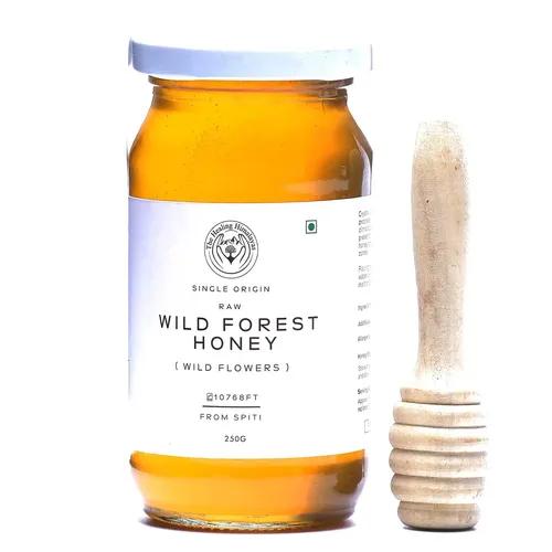 The Healing Himalayas Raw Wild Forest Honey, 100% Pure, Organic & Unprocessed Virgin Himalayan Honey