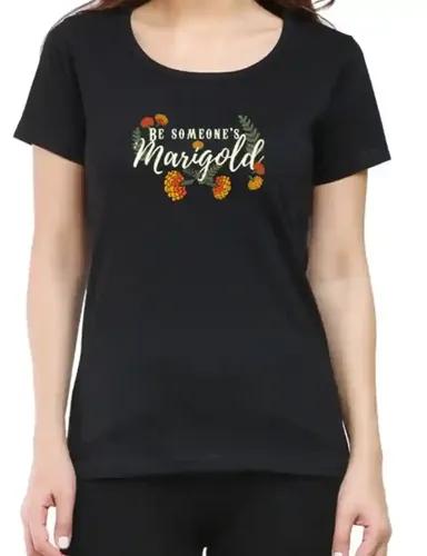 Be someone's Marigold - Women's regular fit T-shirt