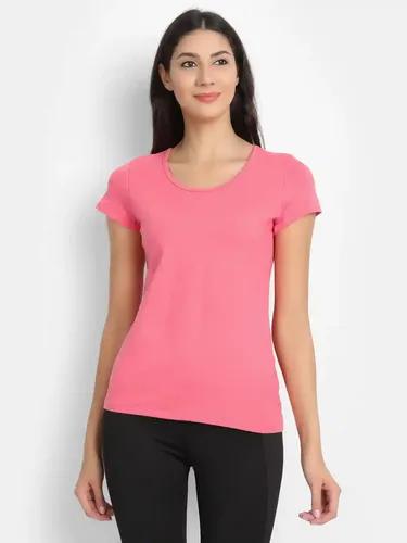 Organic Bamboo Fabric Half Sleeve T-Shirt Pink