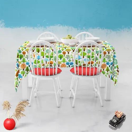 ArtzFolio Tree Collection | Table Cloth Cover for Dining & Center Table