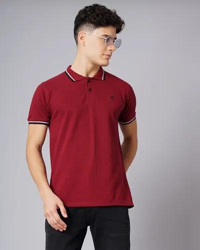 Maroon Polo T-Shirt