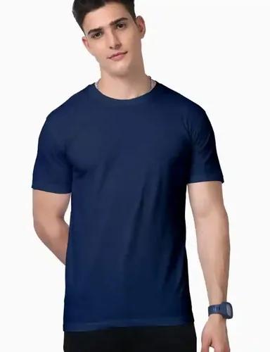 Everyday Essentials - Iconic Premium Supima Cotton - Plain Unisex straight fit T-shirt - Navy Blue