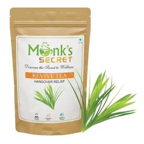 MONK'S SECRET REVIVE Herbal Tea |Caffeine Free Tea