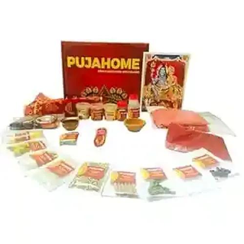 Pujahome Gauri Gangaur Puja Samagri Kit with Puja Book