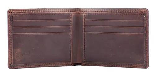 TALIA - Sienna Leather Slimfold Wallet - Brown