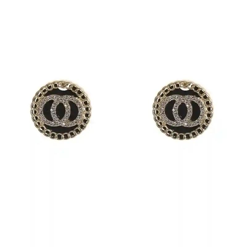 Black Stud Earring