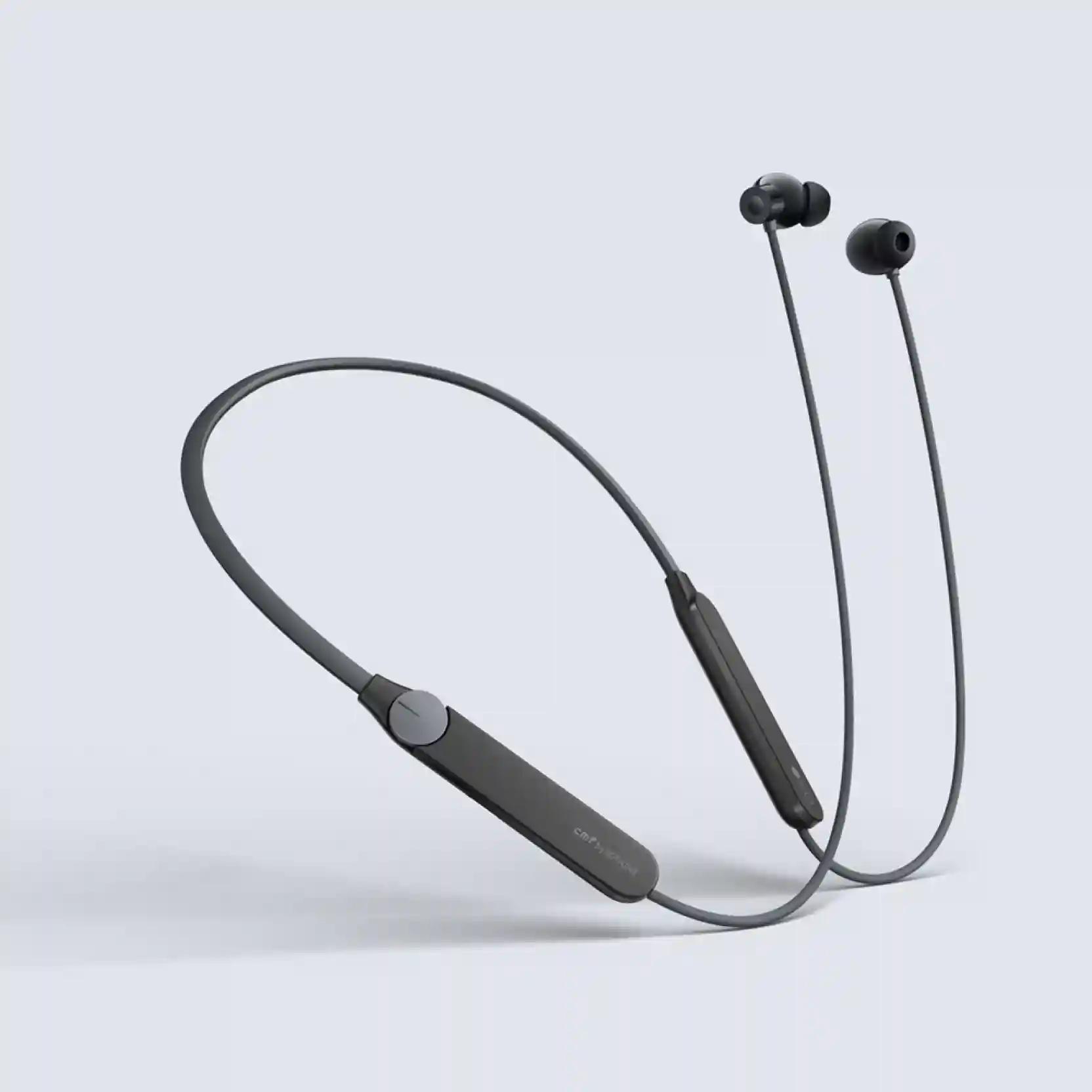 Neckband Pro 50dB Active Noise Cancellation, Smart Dial Design, 37 Hrs playtime Bluetooth  (Dark Grey, In the Ear)