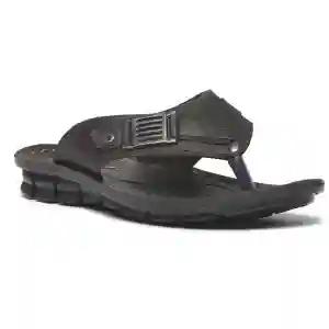 Paragon Men'S Black Flip-Flops 66075