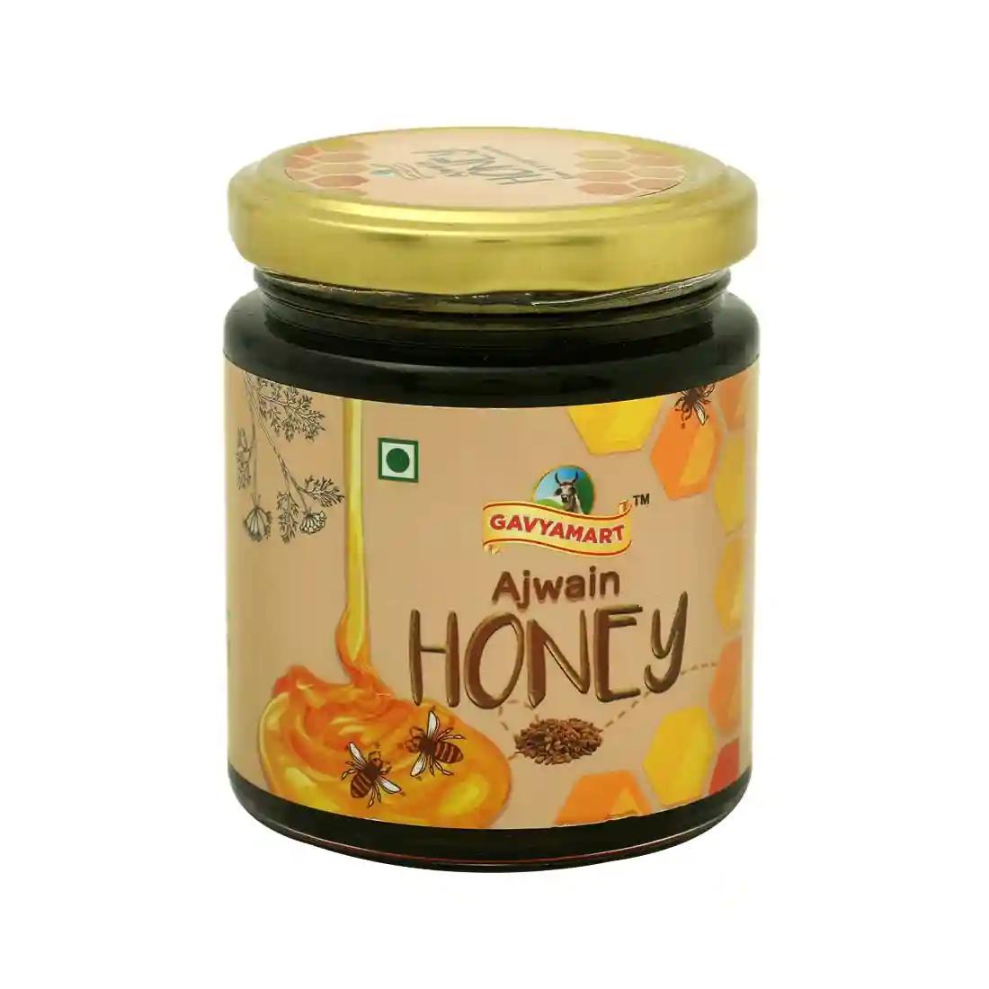 Gavyamart Pure & Natural Raw Honey|Unpasteurized|Unadulterated|Ethically Sourced & of Natural Origin | Organic Honey|Original Honey with No Sugar Adulteration 250 gm