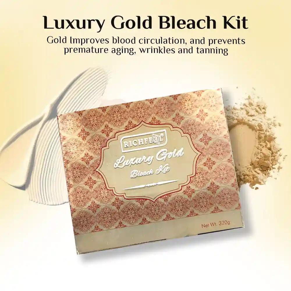 Richfeel Luxury Gold Bleach Kit 320 G Pack of 1