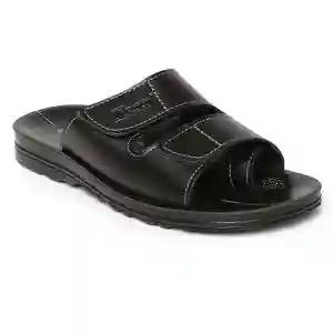 Paragon Men Black Flip Flops Thong Sandals (Pu6645G)