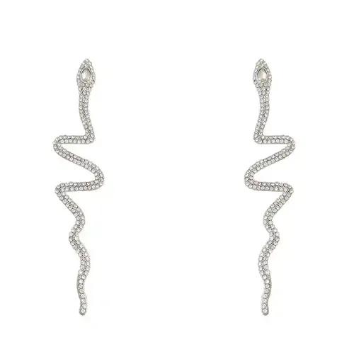 Snake Shaped Stud Earring