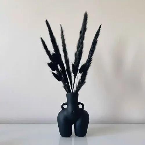 Mini black pampas