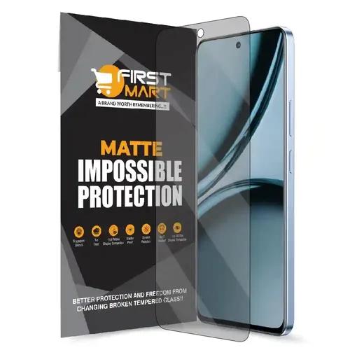 FIRST MART Screen Protector for Realme Narzo 70 5G - Impossible Fiber Case Friendly Screen Protection & Installation Kit (Matte)