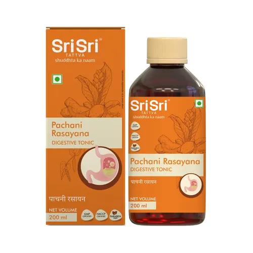 Sri Sri Tattva Pachani Rasayana - Digestive Tonic | In Indigestion, Satiety, Sour Eructation, Bloating And Abdominal Discomfort | 200 Ml