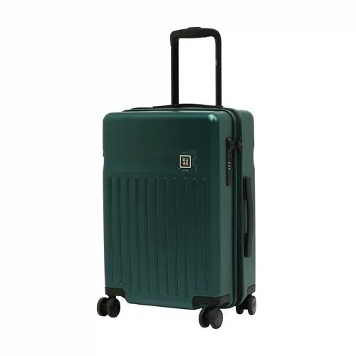 EUME Classic Cabin Luggage Trolley Bags For Travel |Polycarbonate (Pc) ( Forest Green)