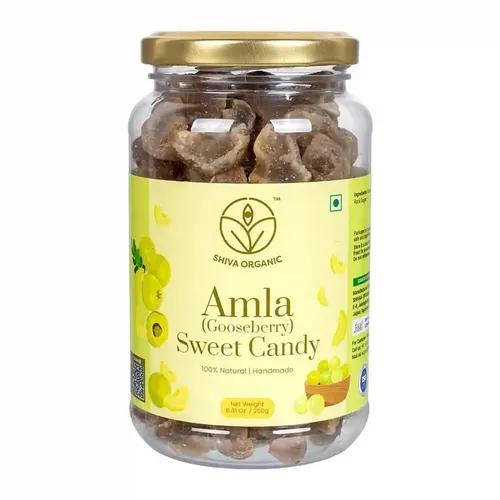 Shiva Organic Dried Amla Sweat Candy - Sweetened Naturally (250g)