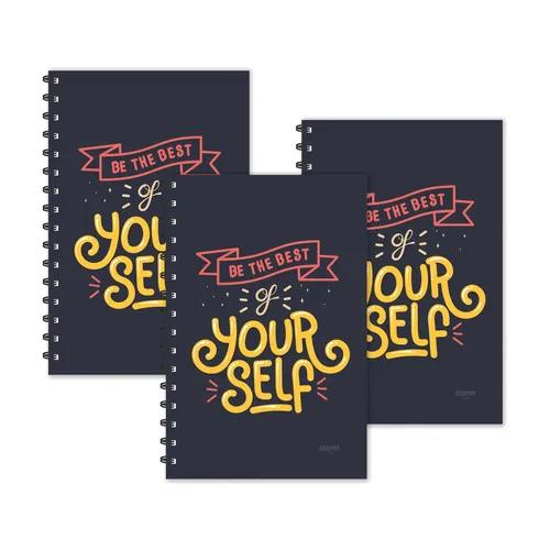 Be The Best Of Yourself Motivational Diaries - Pack Of 3