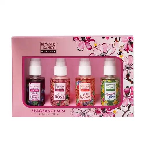 Bryan & Candy Fragrance Body Mist For Women | No Gas Perfume | Pack of 4