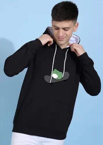 ELBATROSS  Full Sleeve  Hooded Sweatshirt (L)