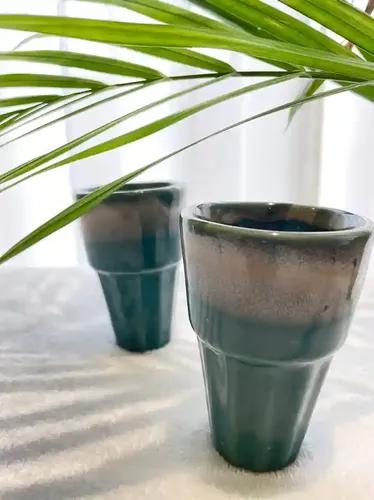 The Cool Tea Glasses - Teal Set of 2