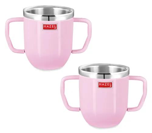 HAZEL Stainless Steel Double Handle Baby Mug