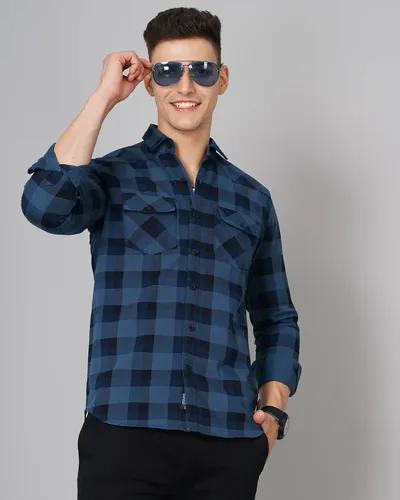 Blue Ruse Checks Shirt