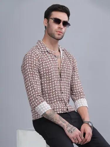 Brown Nome Rayon Shirt