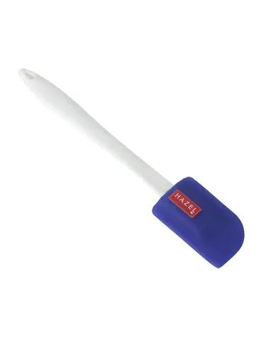 HAZEL Big Silicone Spatula with Plastic Handle, Blue