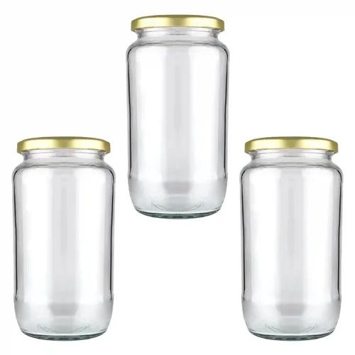 Pet Plastic Airtight Canister Set | Food grade and BPA free canisters | Durable & Shatterproof Body |Air tight seal & Stackable | Free from any kind of odor | Transparent